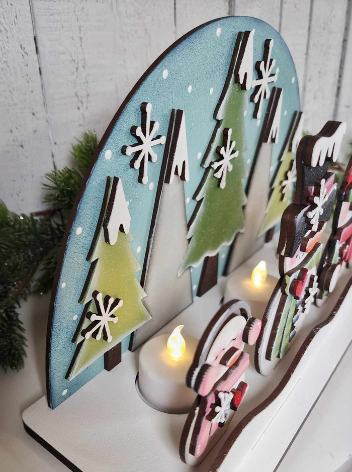 Snowman Tealight Shelf Sitter-wholesale