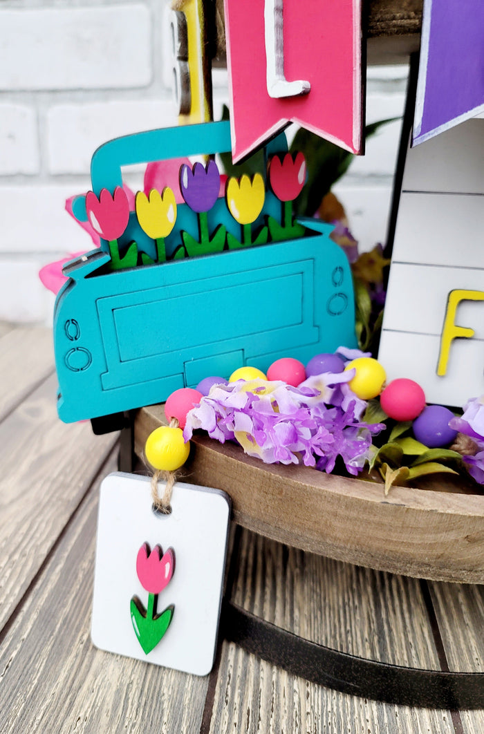 Spring Tiered Tray Set- wholesale