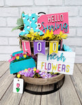 Spring Tiered Tray Set