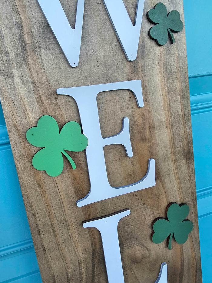 St. Patrick's Day Porch Leaner