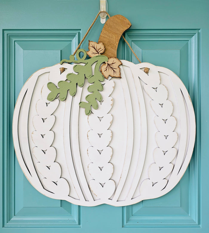 Sweater Pumpkin Door Hanger-wholesale