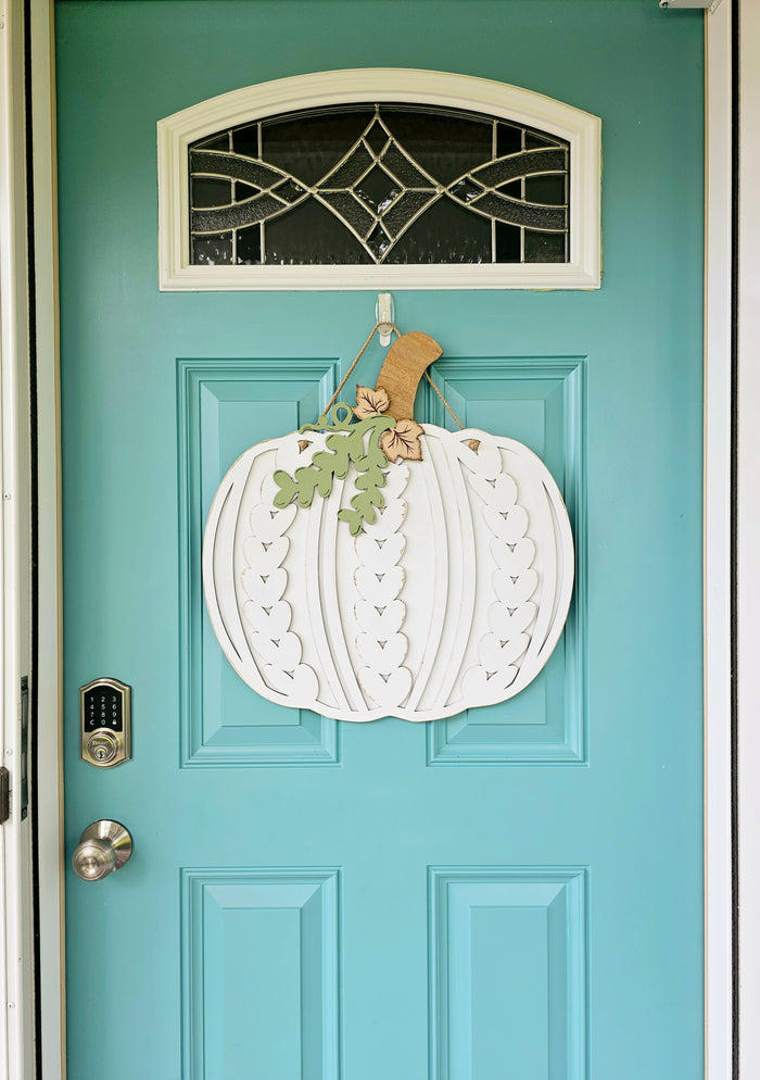 Sweater Pumpkin Door Hanger-wholesale