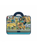 TEAL By Chumbak Around the world Laptop Sleeve - 13inch