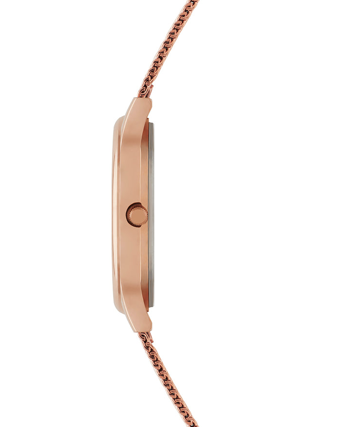 Teal by Chumbak Daily Hustle Watch,Stainless Steel Mesh Strap