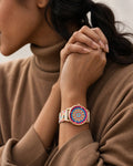TEAL by Chumbak Jungle Burst Wrist Watch
