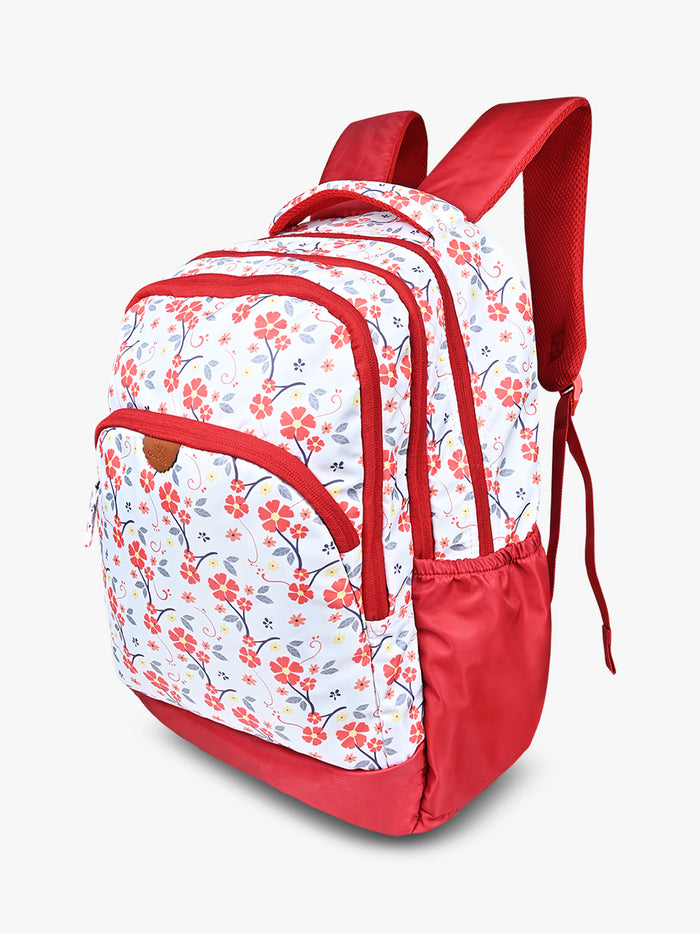 TEAL BY CHUMBAK Unisex Laptop Backpack | Scarlet