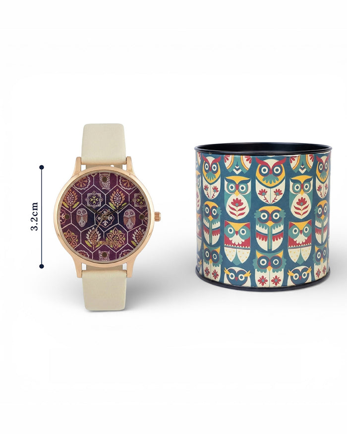 Teal by Chumbak | Wise Owl Wrist Watch