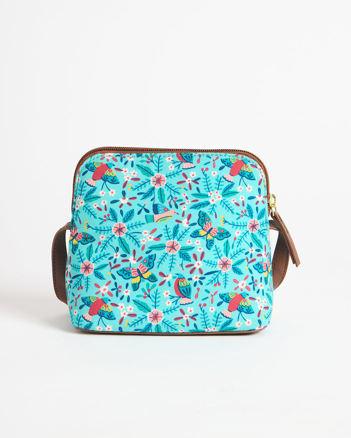 TealByChumbak Birds of Paradise Sling Bag