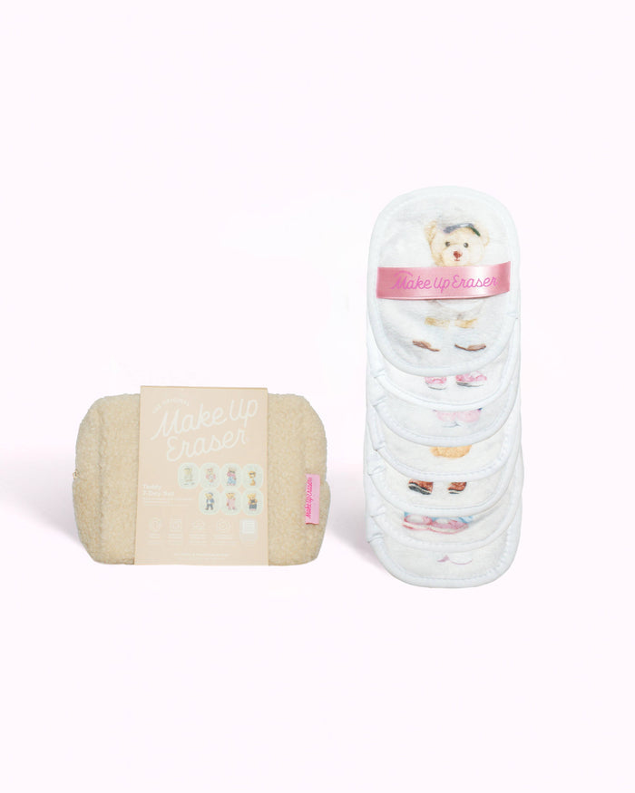 Teddy Bear Gift Set & Cosmetic Bag
