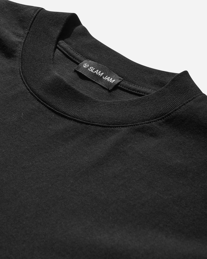 Slam Jam Temple T-Shirt Black T-Shirts Shortsleeve SJPRTEMPLE BLK