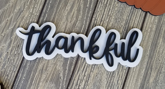Thanksgiving Tiered Tray Set