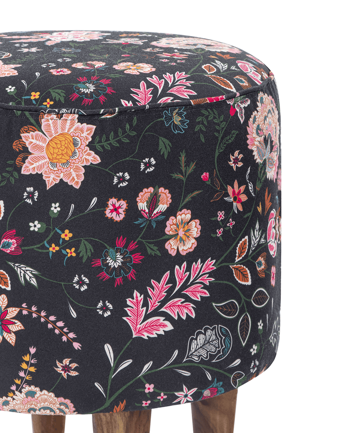 Chumbak The French Pouffe - Bohemian Paisleys