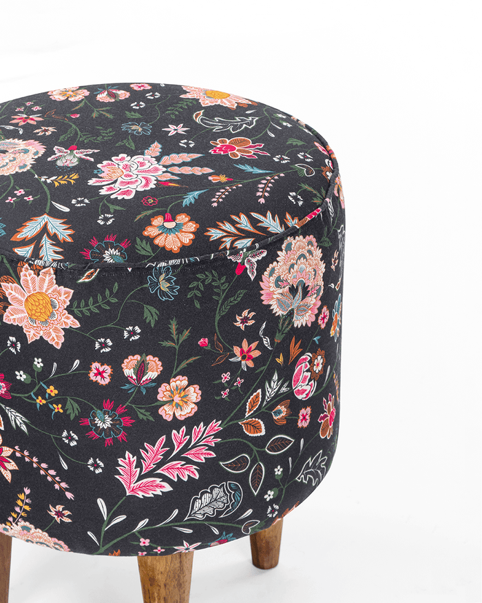 Chumbak The French Pouffe - Bohemian Paisleys