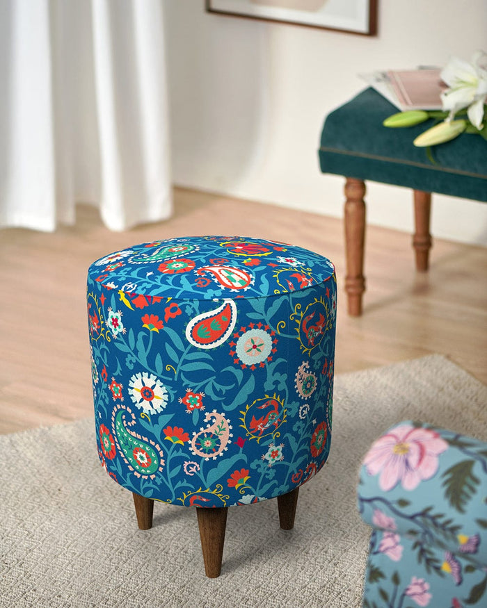 India Paisleys Blue