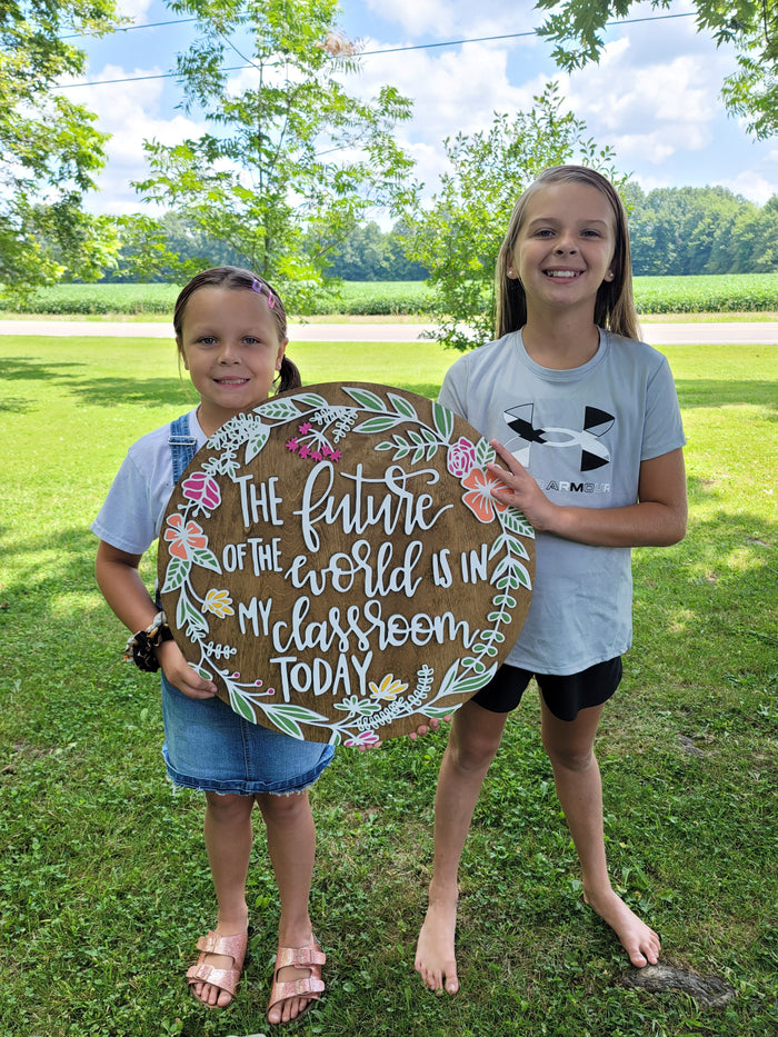 The future of the world sign- wholesale
