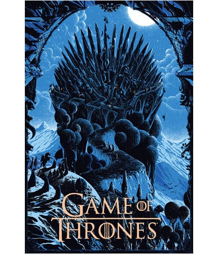 The Iron Throne Kilian Eng poster