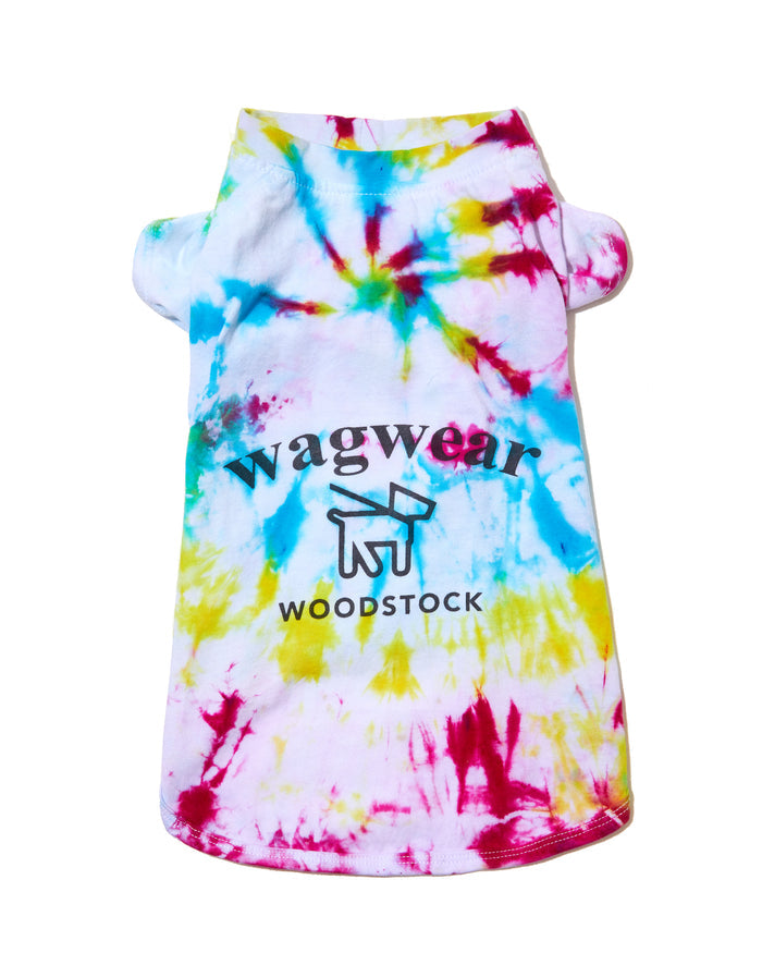 Tie-Dye T-shirt with Logo