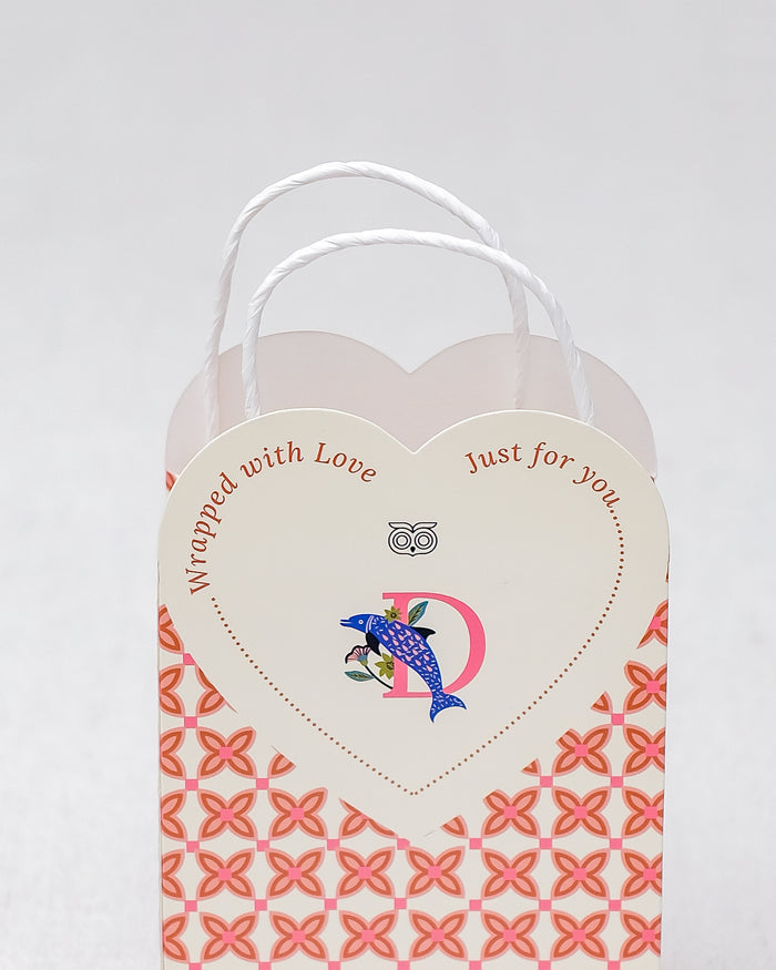 "To D, with Love" Gift Bag - Dolphin