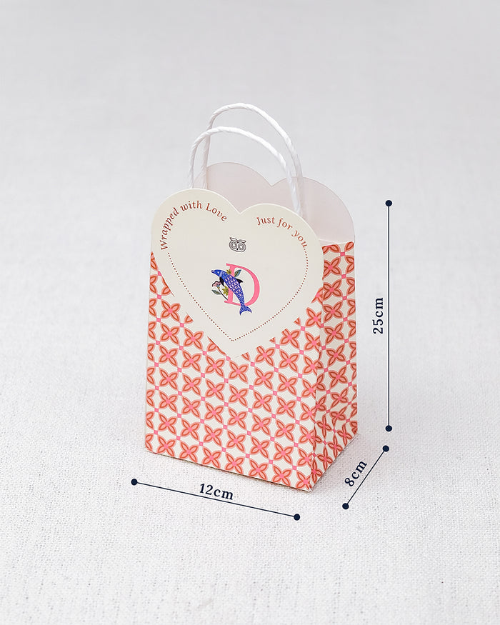 "To D, with Love" Gift Bag - Dolphin