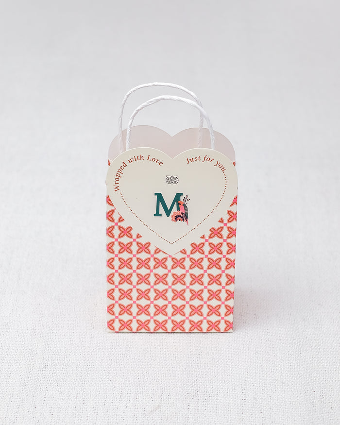 "To M, with Love" Gift Bag - Macaw