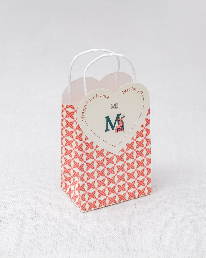 "To M, with Love" Gift Bag - Macaw