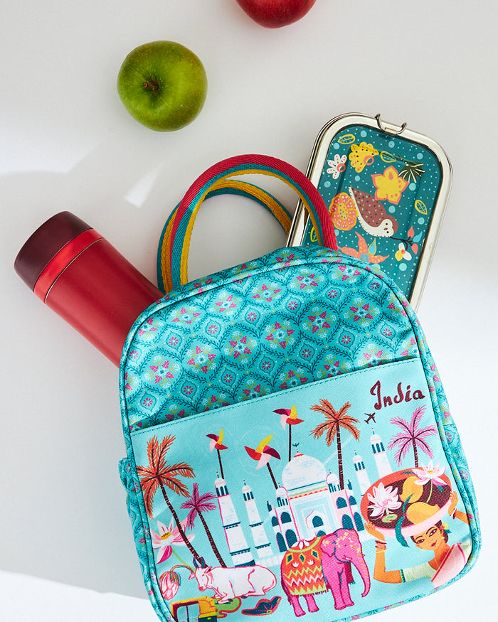 Travel Diaries Lunch Bag