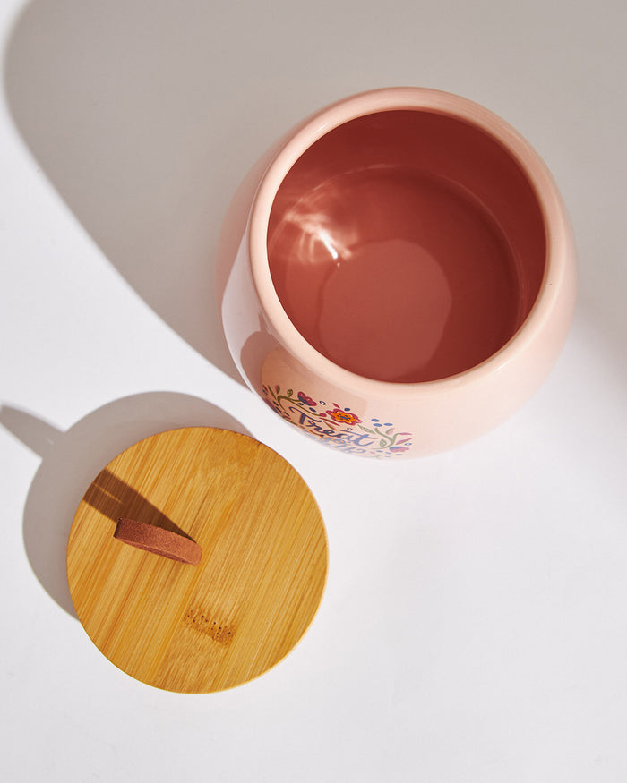 Treat Your Self Pink Mason Jar