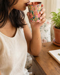 Tropical Lilies Copper Tumbler - Small