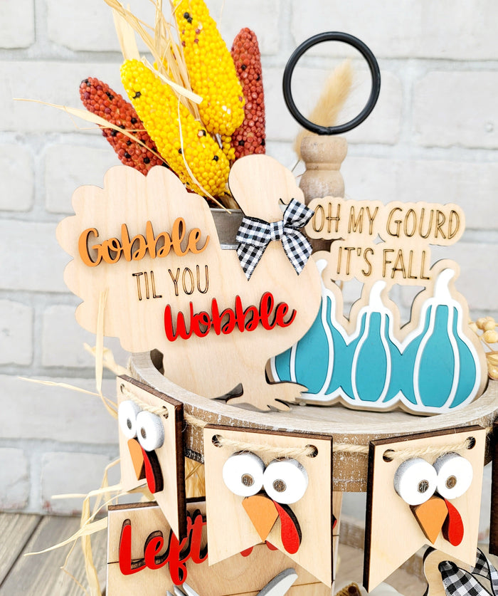 Turkey Tiered Tray Set- wholesale