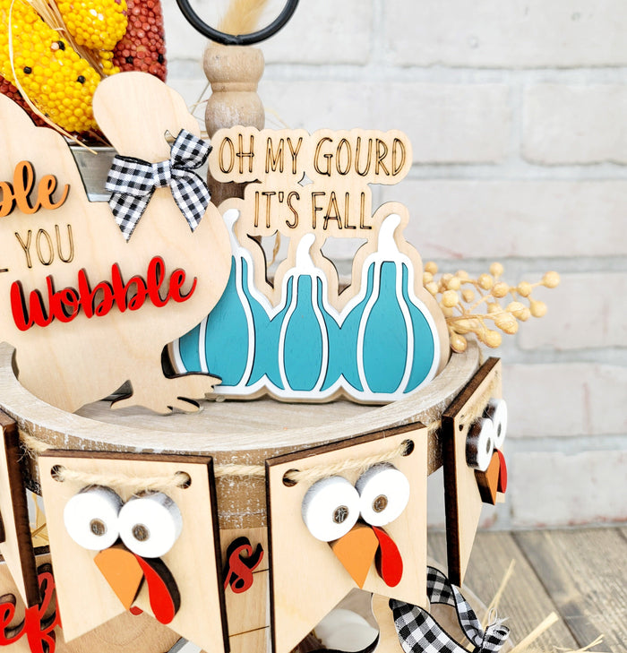 Turkey Tiered Tray Set- wholesale