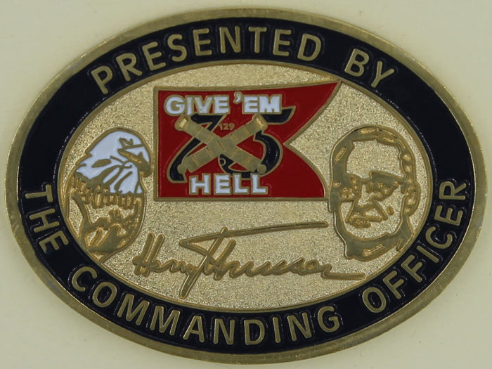 USS Truman Aircraft Carrier CVN-75 Navy Challenge Coin