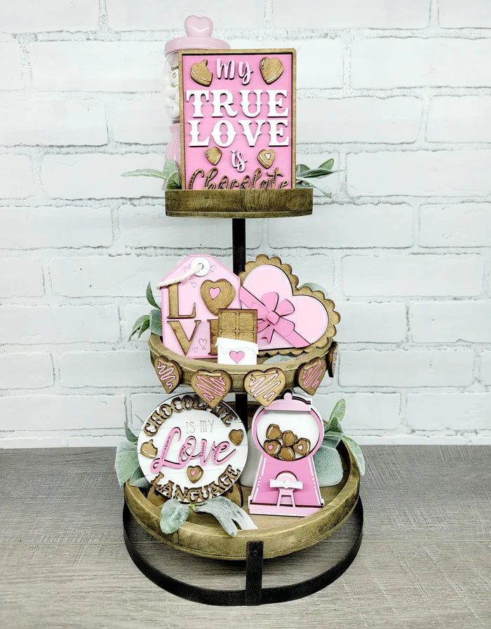 Valentine's Day Chocolates Tiered Tray Set-wholesale