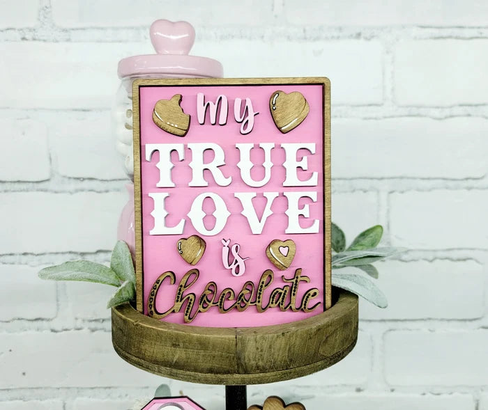 Valentine's Day Chocolates Tiered Tray Set-wholesale