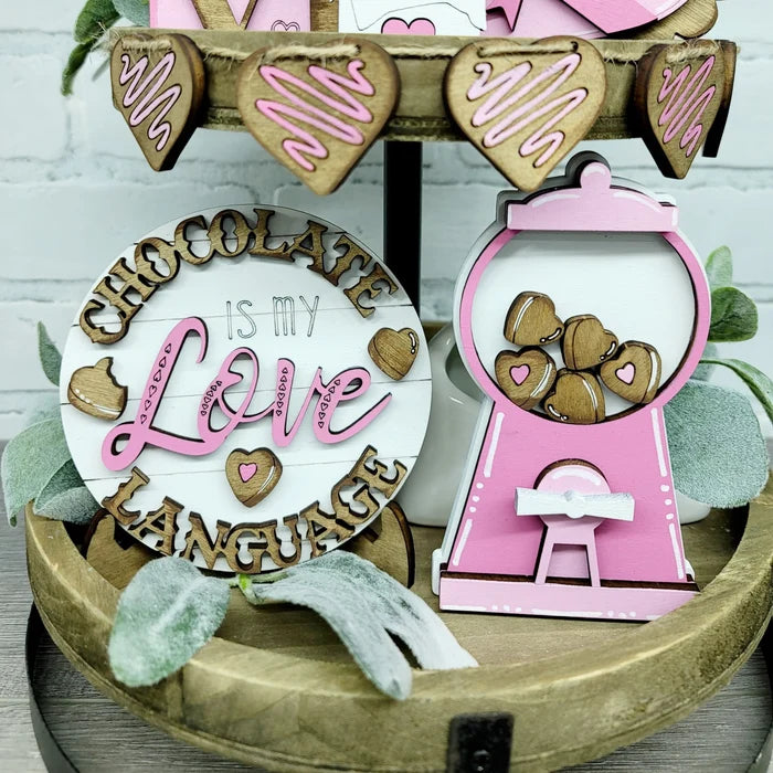 Valentine's Day Chocolates Tiered Tray Set-wholesale