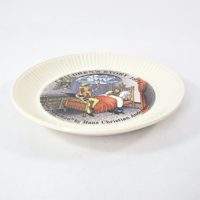 Wedgwood Children's Story Collector Plate 6 inch "The Sandman" by Hans Christian Andersen