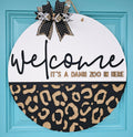 Welcome Its a damn zoo in here Door Hanger