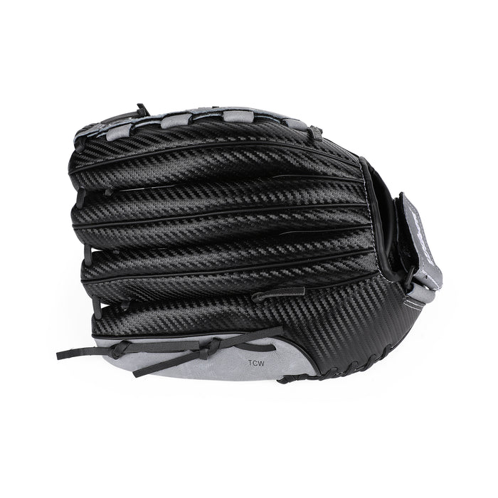 Side view of Wilson A360 All Positions Slow Pitch 13" Glove.