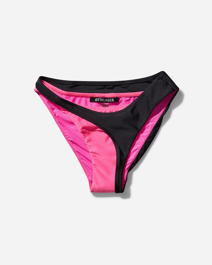 Ottolinger Wmns Bikini Bottom Pink Black Swimwear Bikinis 10280020304 PNKBLK