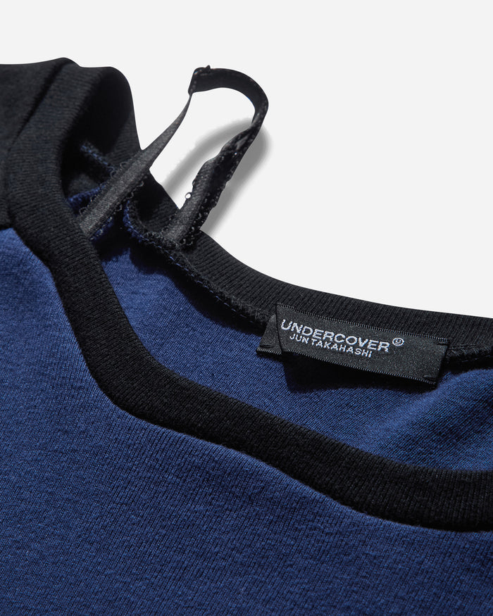 Undercover Wmns T Shirt Navy T-Shirts Shortsleeve UC1E8805-2 NAVY