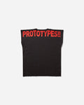 Prototypes Waffle Muscle Tee S25 T-Shirts Shortsleeve PT07JE03USB BLACK