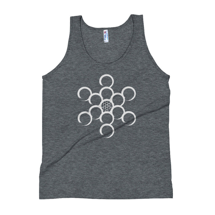 Yoga Golf Coach-Tri blend Tank Top